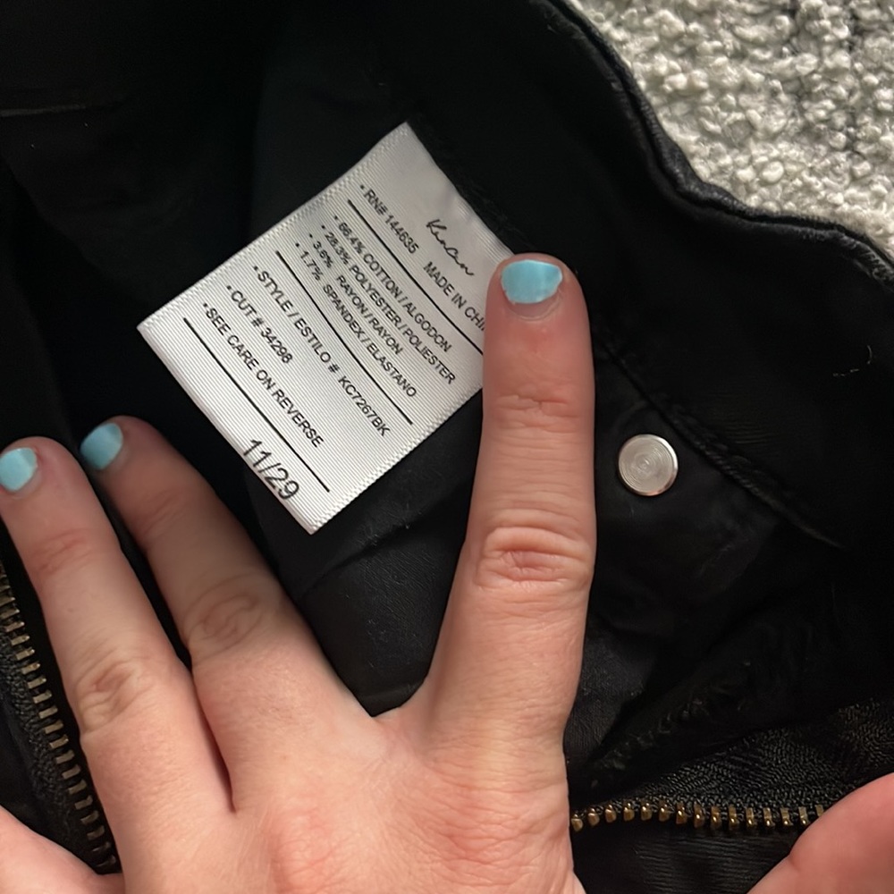 Black Kancan jeans - Picture 3 of 4